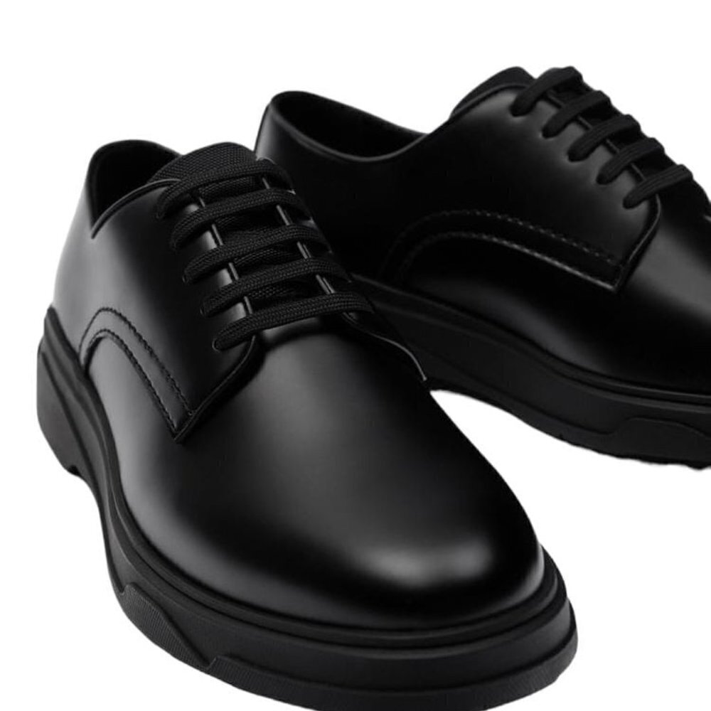 ZARA SHOES WITH VOLUME SOLE BLACK SIZE 7 | 2411/920
